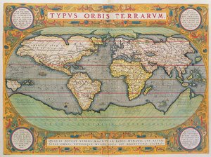 Typus Orbis Terrarum, Ortelius